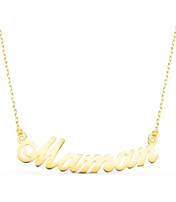 Collar "Maman" Oro Amarillo 18K<Alda Joyeros Flash Sale