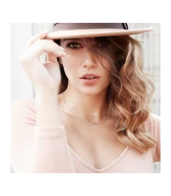 Collar Mujer 5 Stars Oro Blanco 18K 42 Cm<Alda Joyeros Clearance