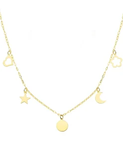 Collar Mujer Dream Oro Amarillo 18K 40 Cm<Alda Joyeros Store