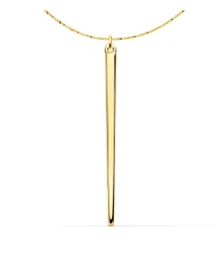 Collar Oro Amarillo 18K Barra Pincho<Alda Joyeros Discount