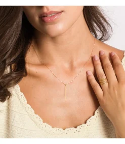 Collar Oro Amarillo 18K Barra Pincho<Alda Joyeros Discount