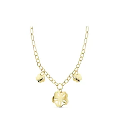 Collar Oro Amarillo 18K Flores Hawaianas<Alda Joyeros Outlet