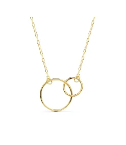 Collar Oro 18K Doble Aro 42 Cm<Alda Joyeros Sale
