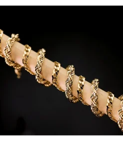 Cordon Salomonico Ligero Oro Amarillo 18K 50Cm 5Mm<Alda Joyeros Best