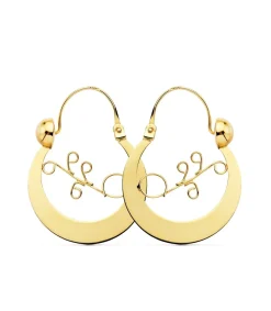 Criollas Canarias Oro Amarillo 18 K 26 Mm<Alda Joyeros Hot