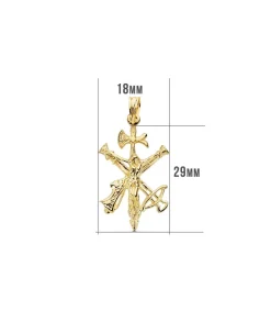 Cristo De La Legion Pequeno Oro 18K 29 Mm<Alda Joyeros Best Sale