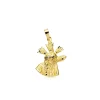 Cristo Del Gran Poder Silueta Oro 18K 21Mm<Alda Joyeros Best