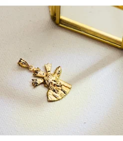 Cristo Del Gran Poder Silueta Oro 18K 21Mm<Alda Joyeros Best