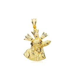 Cristo Del Gran Poder Silueta Oro 18K 30Mm<Alda Joyeros Fashion
