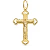 Cruz Calada Diamantada Oro 18K Cristo<Alda Joyeros Outlet