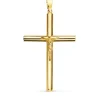 Cruz Con Cristo De Oro Amarillo 18 K 38 Mm<Alda Joyeros Cheap