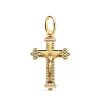 Cruz Con Cristo Diamantada 27Mm Oro 18K<Alda Joyeros Hot