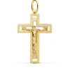 Cruz Con Cristo Oro 18 K Rectangular Calada<Alda Joyeros Cheap