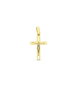 Cruz Cristo Calada 18 Ktes<Alda Joyeros Best