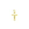 Cruz Cristo Calada 18 Ktes 14 Mm<Alda Joyeros Hot