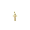 Cruz Cristo Oval Hueco 18 Ktes 21Mm<Alda Joyeros Online
