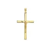 Cruz Cristo Plana 18 Ktes 35Mm<Alda Joyeros Online