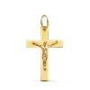 Cruz Cristo Plana Rectangular Oro 18K 26 Mm<Alda Joyeros New