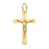 Cruz Cristo Plana Redondeada Oro 18K 25 Mm<Alda Joyeros Cheap
