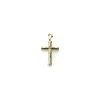 Cruz Cristo Redonda 18 Ktes<Alda Joyeros Best Sale