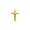 Cruz Cristo Tallada 18 Ktes 32Mm<Alda Joyeros Shop