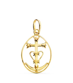 Cruz De Camarga Oro 18K 25Mm Cerco<Alda Joyeros Store