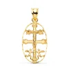 Cruz De Caravaca Oro 18K Cerco Oval 30Mm<Alda Joyeros Outlet