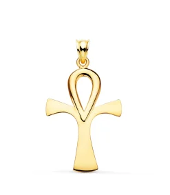 Cruz De La Vida Oro Amarillo 18 K 36 Mm<Alda Joyeros Clearance