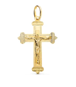 Cruz Diamantada Oro 18 K Cristo 35 Mm<Alda Joyeros Cheap