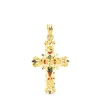 Cruz Filigrana Vidriera Oro Amarillo 18K 30Mm<Alda Joyeros Store