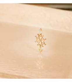 Cruz Huguenotte Oro 18 K 23 Mm<Alda Joyeros Cheap