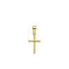 Cruz Lisa De Oro Amarillo 18 K 15 Mm<Alda Joyeros New