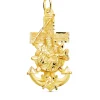 Cruz Marinera Virgen Del Carmen Oro 18K 47Mm<Alda Joyeros Shop
