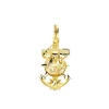 Cruz Marinera Virgen Del Carmen Oro 18K 25 Mm<Alda Joyeros Best Sale