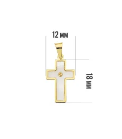 Cruz Nacar Oro Amarillo 18 Ktes<Alda Joyeros Cheap
