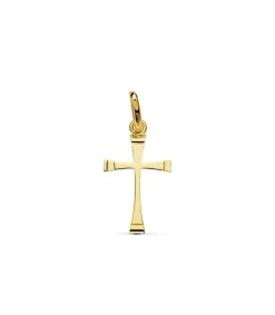 Cruz Oro 18K Plana Lisa 21Mm<Alda Joyeros Discount