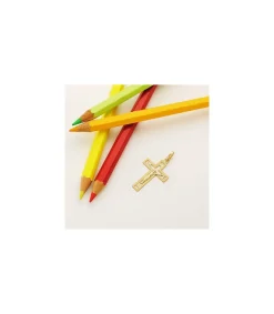 Cruz Tallada De Cristo 18 Ktes 25Mm<Alda Joyeros Outlet