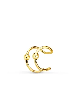 Ear Cuff Oro Amarillo 18K Bolitas<Alda Joyeros Hot