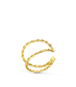 Ear Cuff Oro 18K Sand Twist<Alda Joyeros Outlet