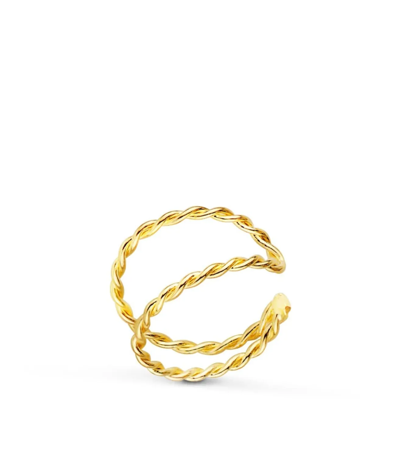 Ear Cuff Oro 18K Sand Twist<Alda Joyeros Outlet