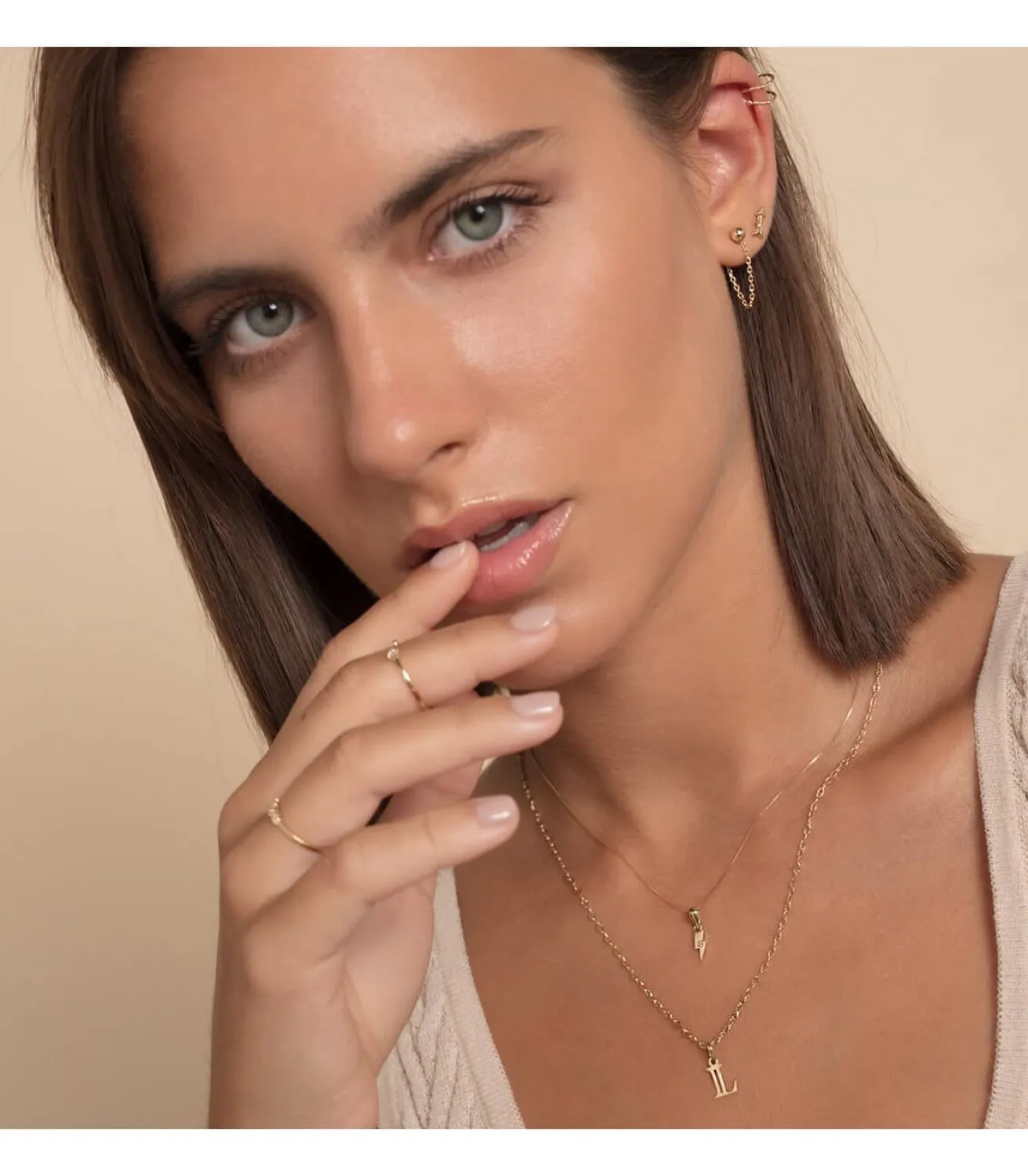 Ear Cuff Oro 18K Sand Twist<Alda Joyeros Outlet