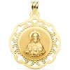Escapulario Calado V. Carmen Y C. Jesus Oro 18K 28Mm<Alda Joyeros Outlet