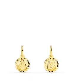 Escapulario Corazon Jesus-V.Carmen Mini Oro 18Ktes<Alda Joyeros Discount