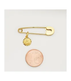 Escapulario Corazon Jesus-V.Carmen Mini Oro 18Ktes<Alda Joyeros Discount