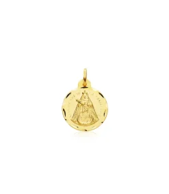 Escapulario V. Candelaria Y Corazon De Jesus Oro 18K 20 Mm<Alda Joyeros Discount