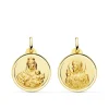 Escapulario V. Carmen Y C. Jesus Oro 18K 20 Mm Bisel<Alda Joyeros Flash Sale