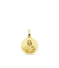Escapulario V. Carmen Y C. Jesus Oro 18K 14 Mm<Alda Joyeros Best Sale
