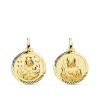 Escapulario V. Carmen Y C. Jesus Oro 18K 18 Mm Helice<Alda Joyeros Best Sale