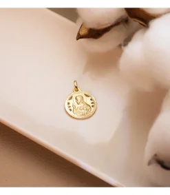 Escapulario V. Carmen Y C. Jesus Oro 18K 18 Mm Helice<Alda Joyeros Best Sale