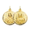 Escapulario V. Carmen Y C. Jesus Oro 18K 30 Mm Calado<Alda Joyeros Cheap